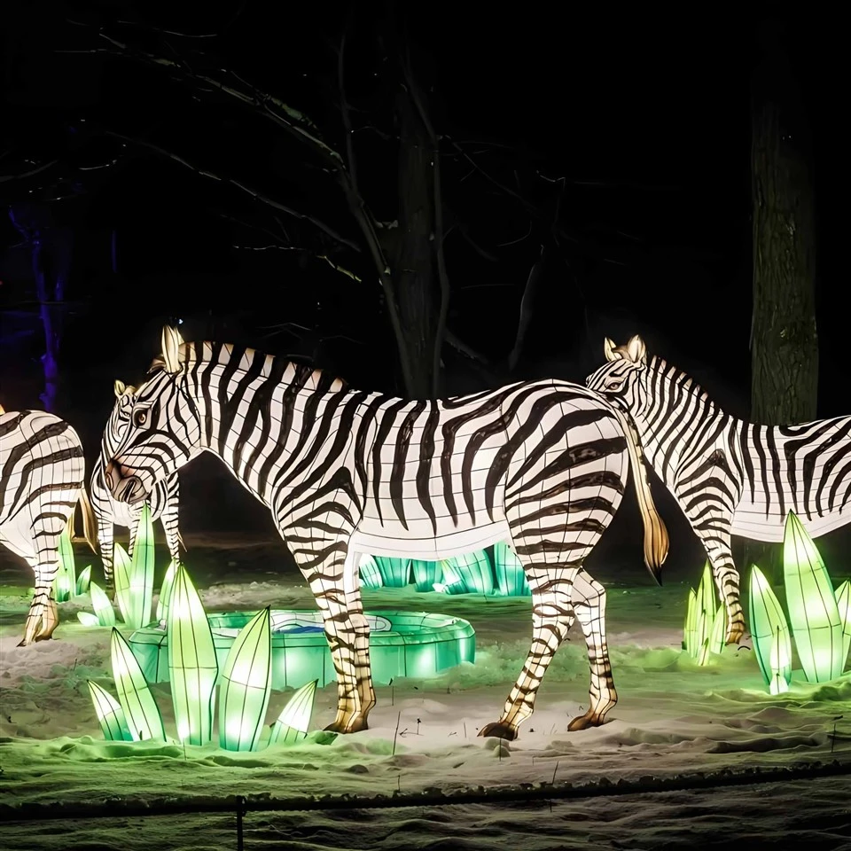 Outdoor DecorationChinese Zebra Lantern factory