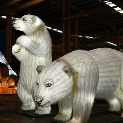 Lanterns Polar Bear Síneach Speisialta